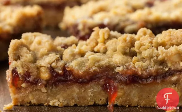 Peanut Butter and Jelly Bars