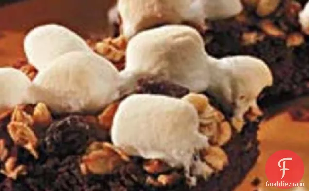 Marshmallow-Granola Brownies