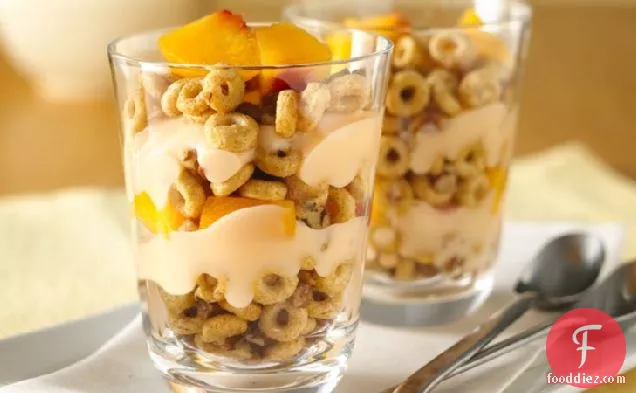 Praline Peach Parfaits