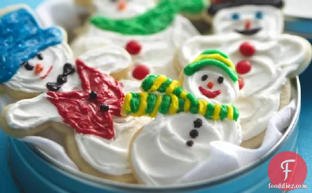 Snowman Cookie Friends