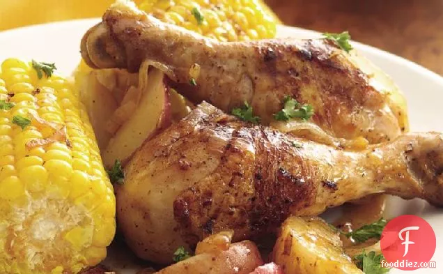 Home-Style Chicken and Corn