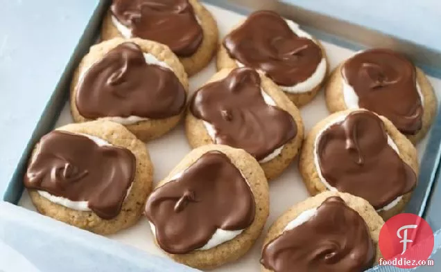 S’mores Thumbprint Cookies