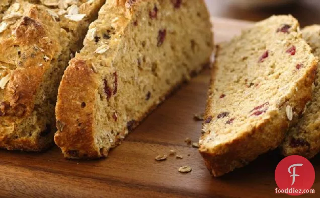 Five-Grain Buttermilk-Cranberry Bread (White Whole Wheat Flour)
