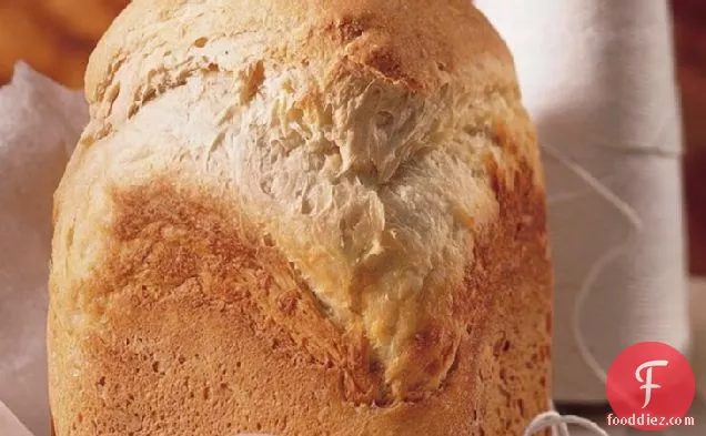 Bread Machine Crusty Sourdough Bread