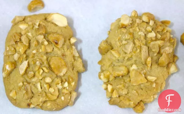 Salted Peanut Toffee Cookies