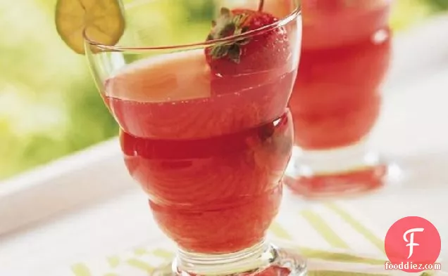Cranberry-Strawberry Margarita Punch