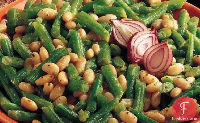 White and Green Beans