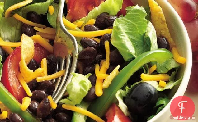 Fiesta Taco Salad with Beans