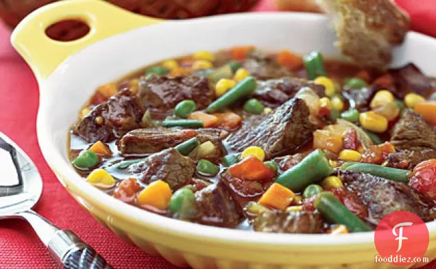 Lamb Stew with Mixed Vegetables
