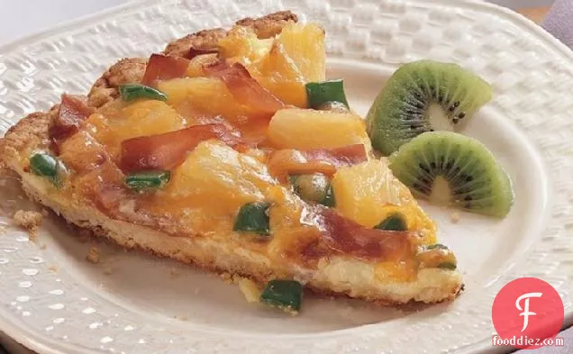 Hawaiian Brunch Pizza