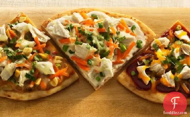Spicy Grilled Thai Pizza