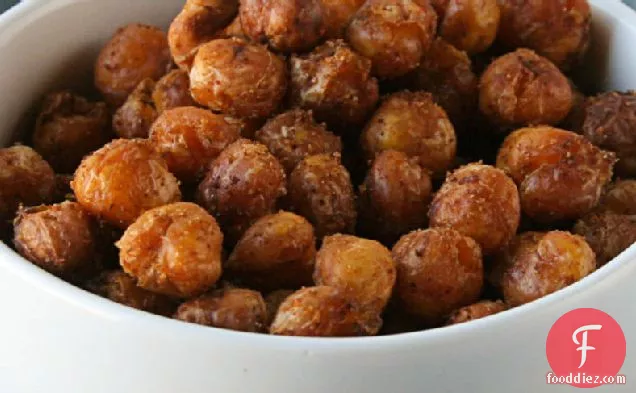 Spiced Baked Chickpeas