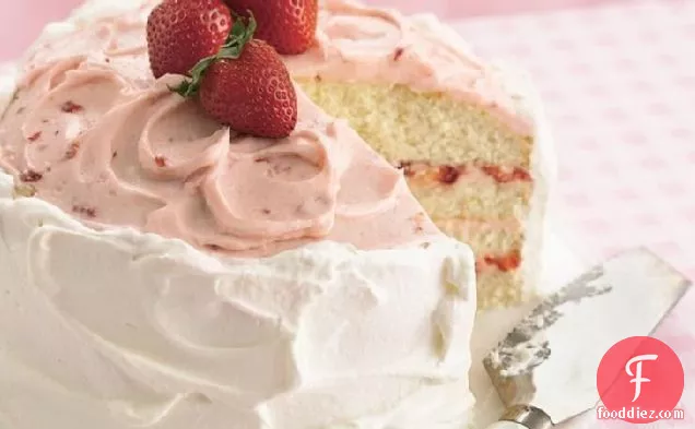 Strawberry-Lime Layer Cake