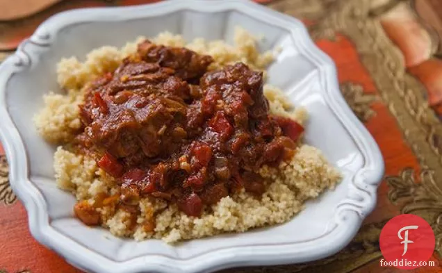 मसालेदार भेड़ का बच्चा स्टू