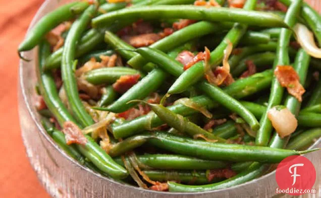 Green Beans with Smoked Bacon
