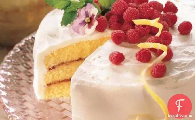 Lemon-Raspberry Cake