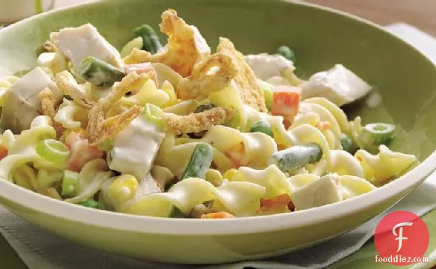Creamy Chicken and Vegetables with Noodles