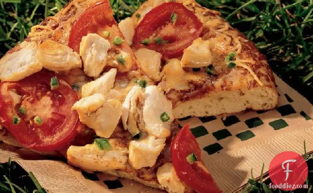 Grilled Chicken Pizza Mexicana