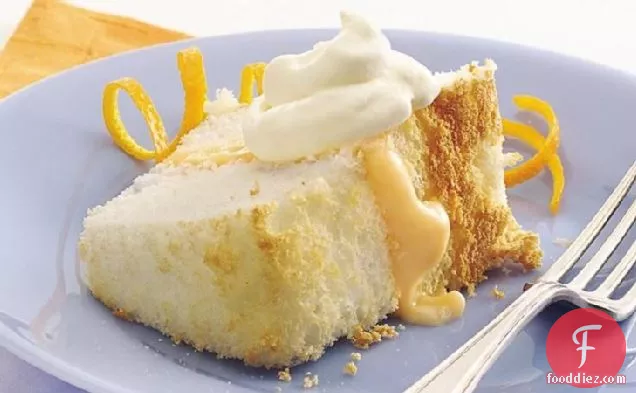 ऑरेंज-क्रीम एंजेल केक