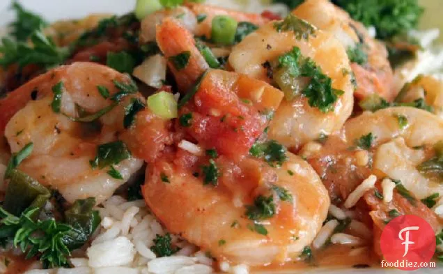 Spicy Shrimp Scampi with Muir Glen® Organic Tomatoes