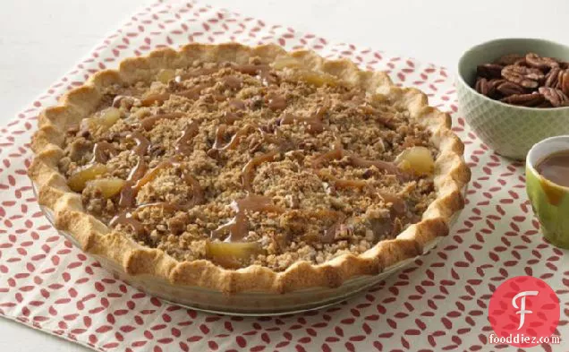 Extra Easy Caramel Apple Pie