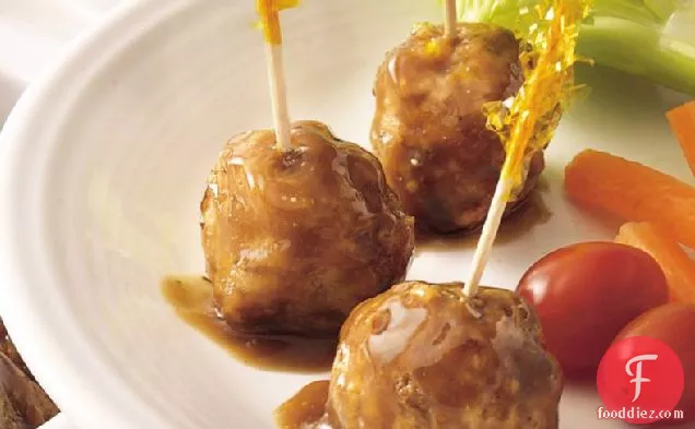 Slow-Cooker French Onion Meatballs
