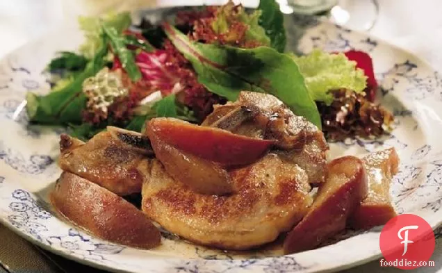 Pork Chops and Apples