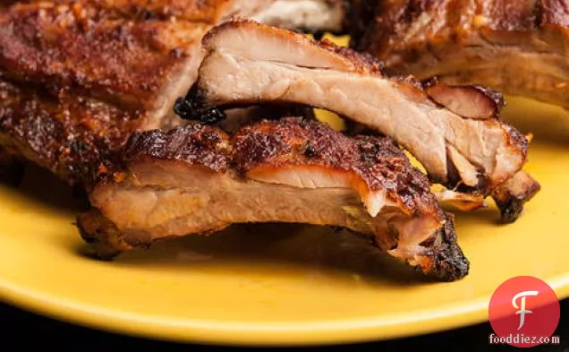 Vinegar and Spice Oven-Baked Ribs