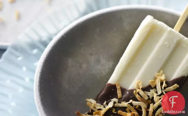 Chocolate Dipped Coconut Pops