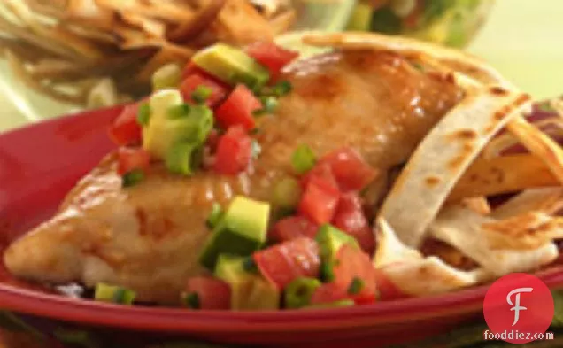 Balsamic Grilled Chicken with Fresh Tomato Salsa