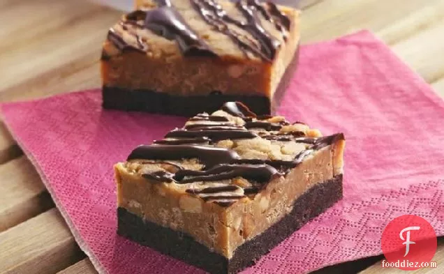No-Bake Chocolate-Peanut Butter Candy Bars