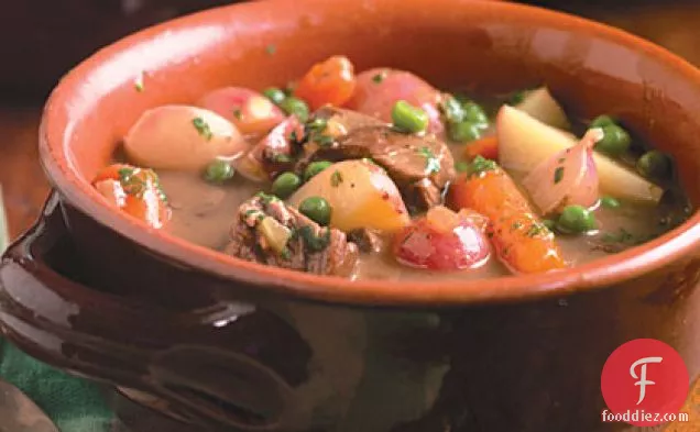 Lamb Stew With Spring Vegetables
