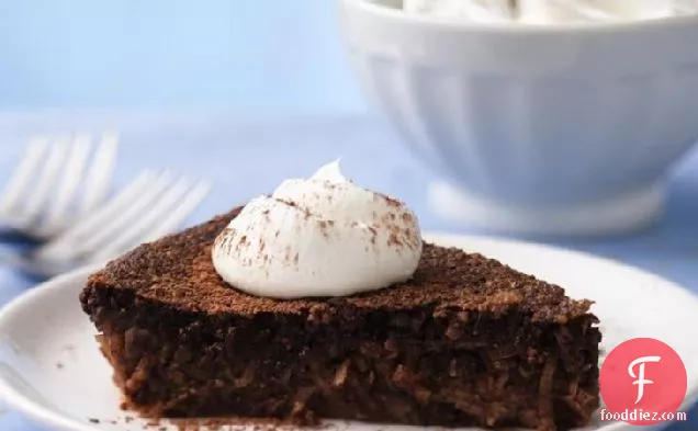 Impossibly Easy Chocolate-Coconut Pie