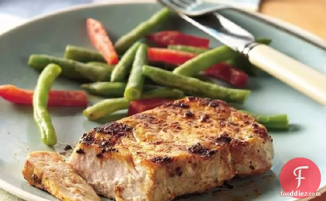 Chili Ranch Grilled Pork (Cooking for 2)