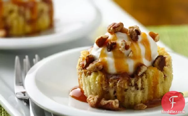 Impossibly Easy Salted Caramel Apple Mini Pies