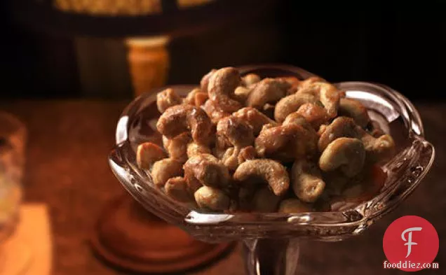 Honeyed Cashews with Kosher Salt