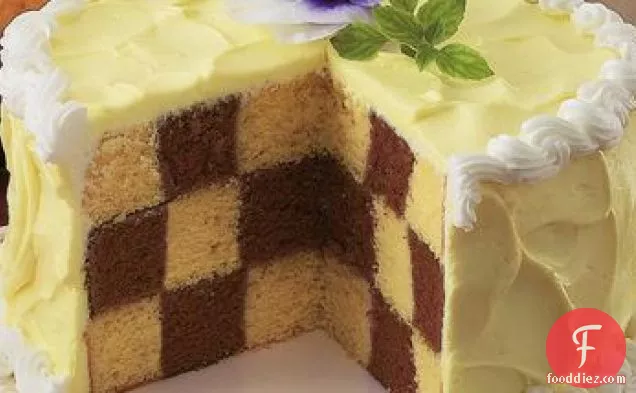 Party Checkerboard Cake