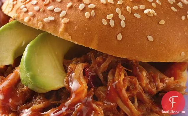 Slow-Cooker Chipotle Pulled-Pork Sandwiches