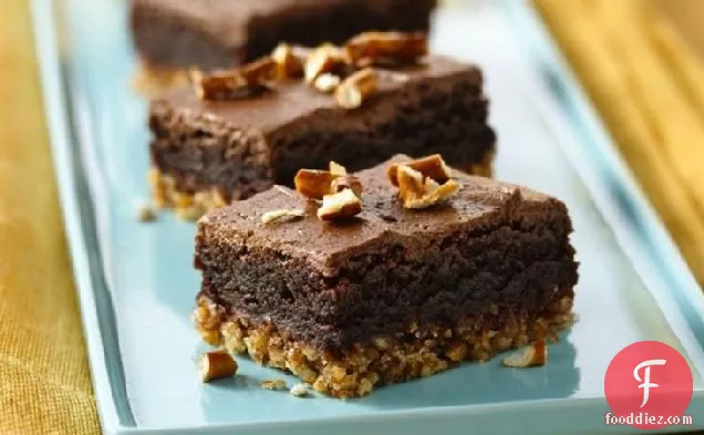 Pretzel Brownie Bars