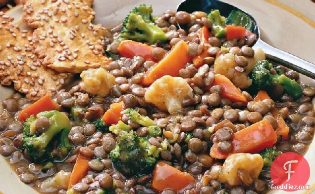 Lentil and Mixed-Vegetable Casserole