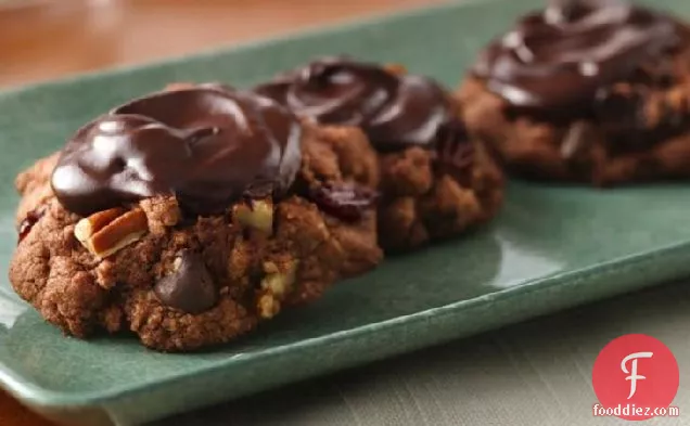 Gluten-Free Decadent Double Chocolate Cherry Cookies