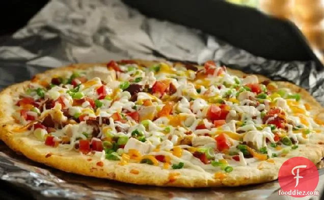 Grilled Chicken n’ Bacon Ranch Pizza