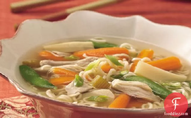 Slow-Cooker Chicken and Ramen Noodle Soup