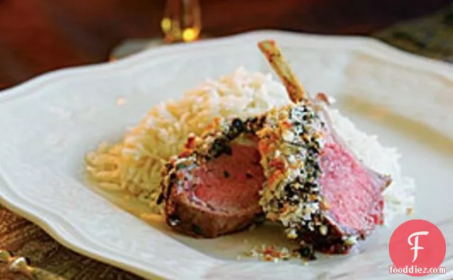 Rack Of Lamb With Herb & Olive Crust