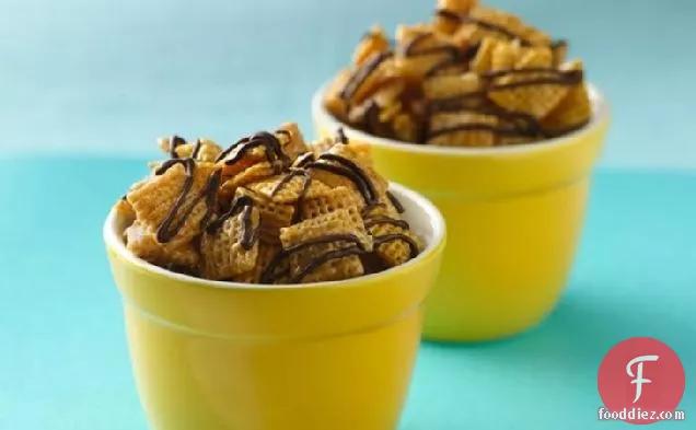 Chex® Caramel-Chocolate Drizzles