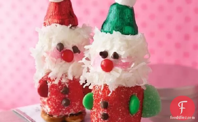 Marshmallow Santas