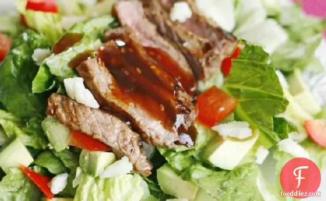 Asian Grilled Steak Salad with Manchego