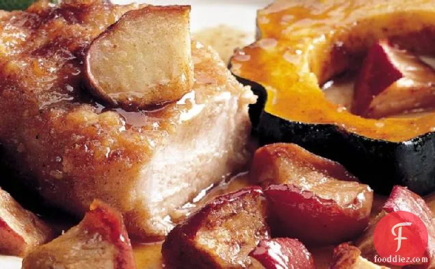 Fall Pork Dinner (Cooking for 2)