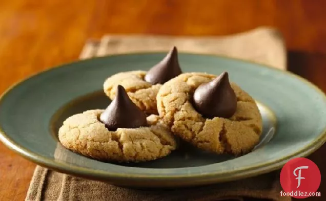Chocolate Candy-Peanut Butter Cookies