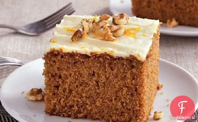 Citrus Frosted Spice Cake